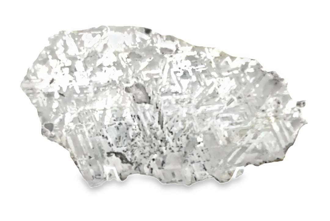 Meteorite found in Odessa Texas. with Widmanstätten Patterns, Iron-Nickel Alloy Composition