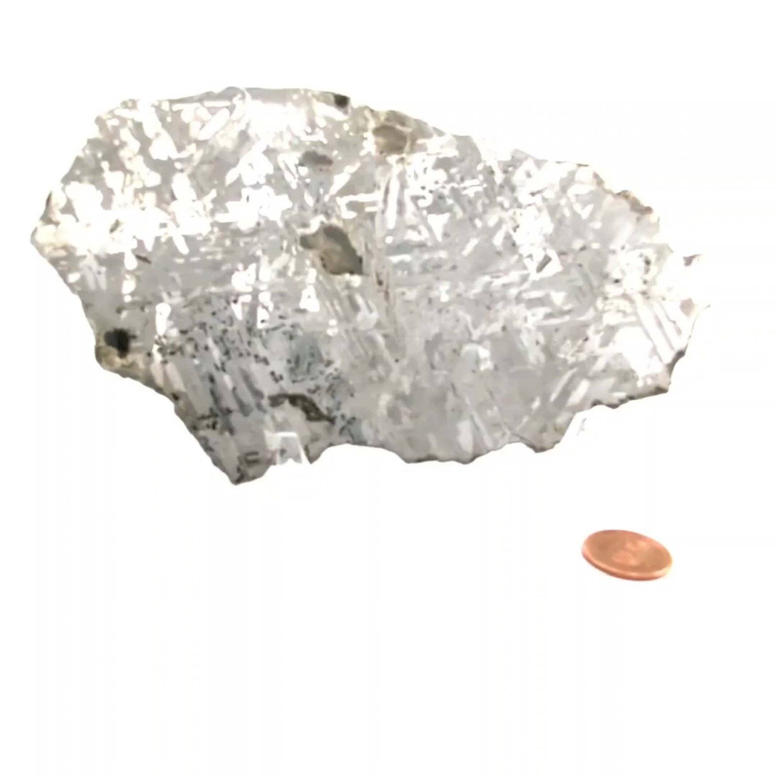 Meteorite found in Odessa Texas. with Widmanstätten Patterns, Iron-Nickel Alloy Composition