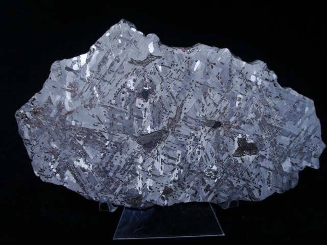 Meteorite found in Odessa Texas. with Widmanstätten Patterns, Iron-Nickel Alloy Composition