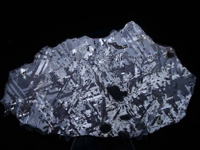 Meteorite found in Odessa Texas. with Widmanstätten Patterns, Iron-Nickel Alloy Composition